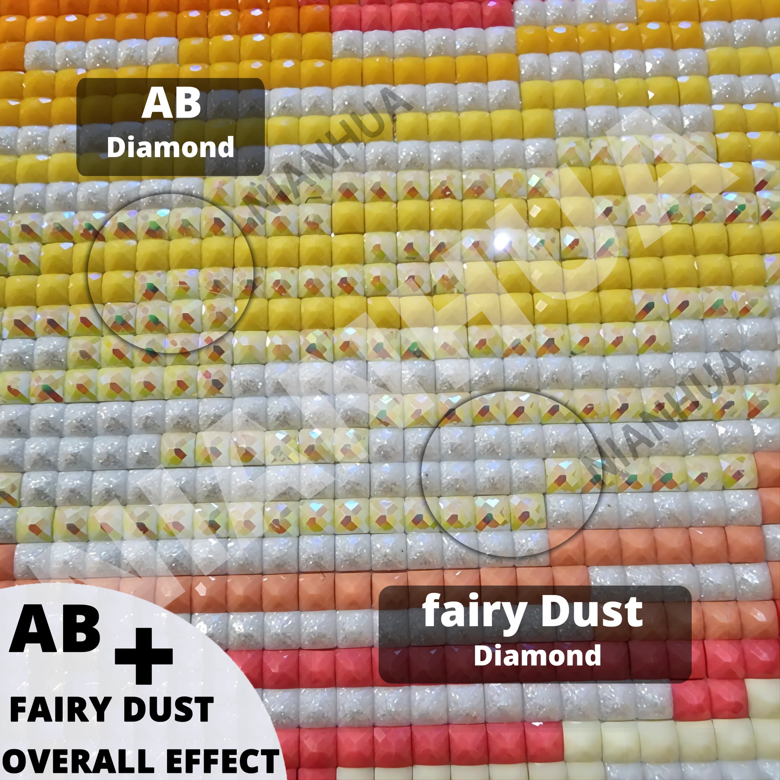 Fairy Dust AB DIY Diamond Pain - Photo Mosaic Print reseña y precio