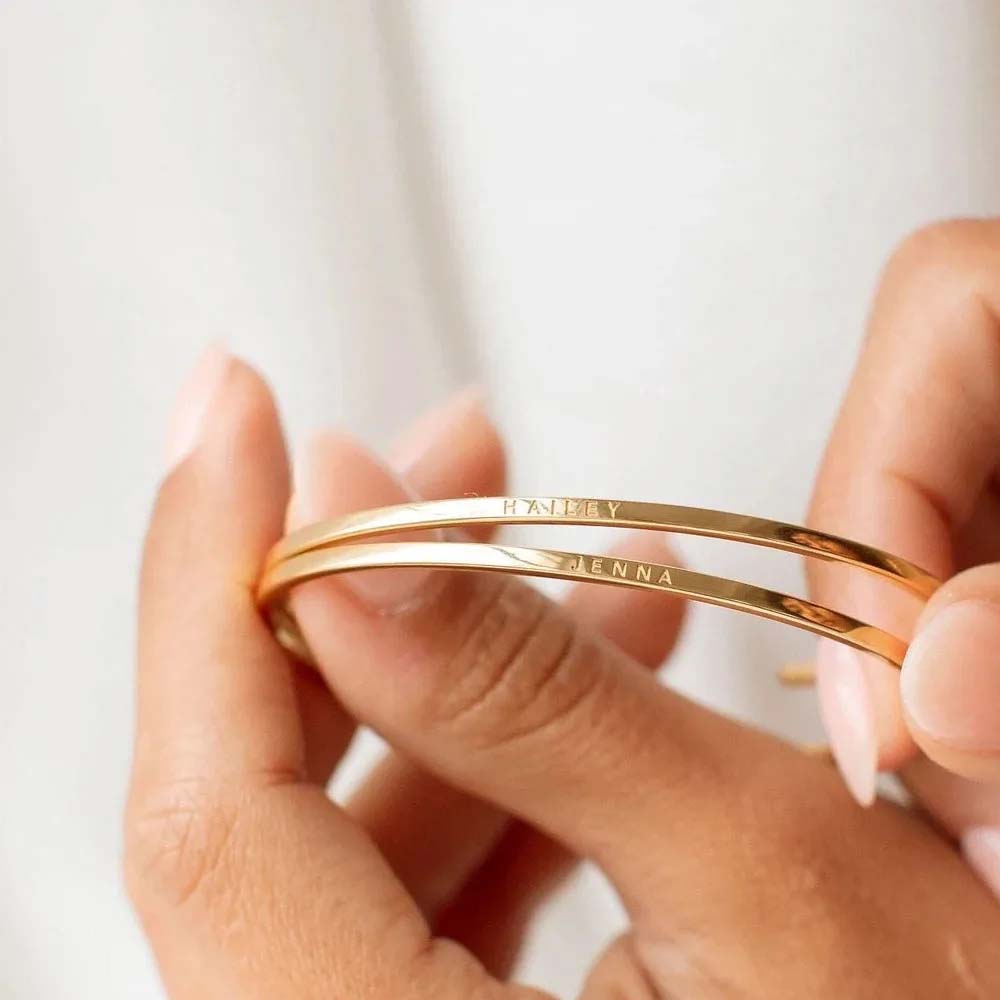 Couple Engrave Name Text Custo - Coordinates Bracelet reseña y precio
