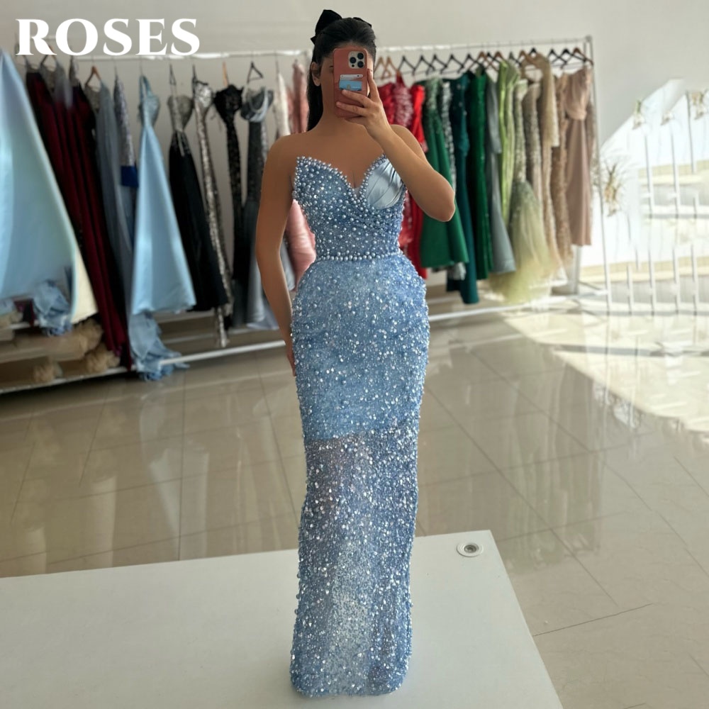 ROSES Sky Blue Glamorous Party - Custom Night Sky reseña y precio