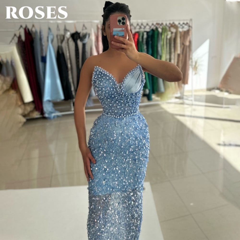 ROSES Sky Blue Glamorous Party - Custom Night Sky reseña y precio