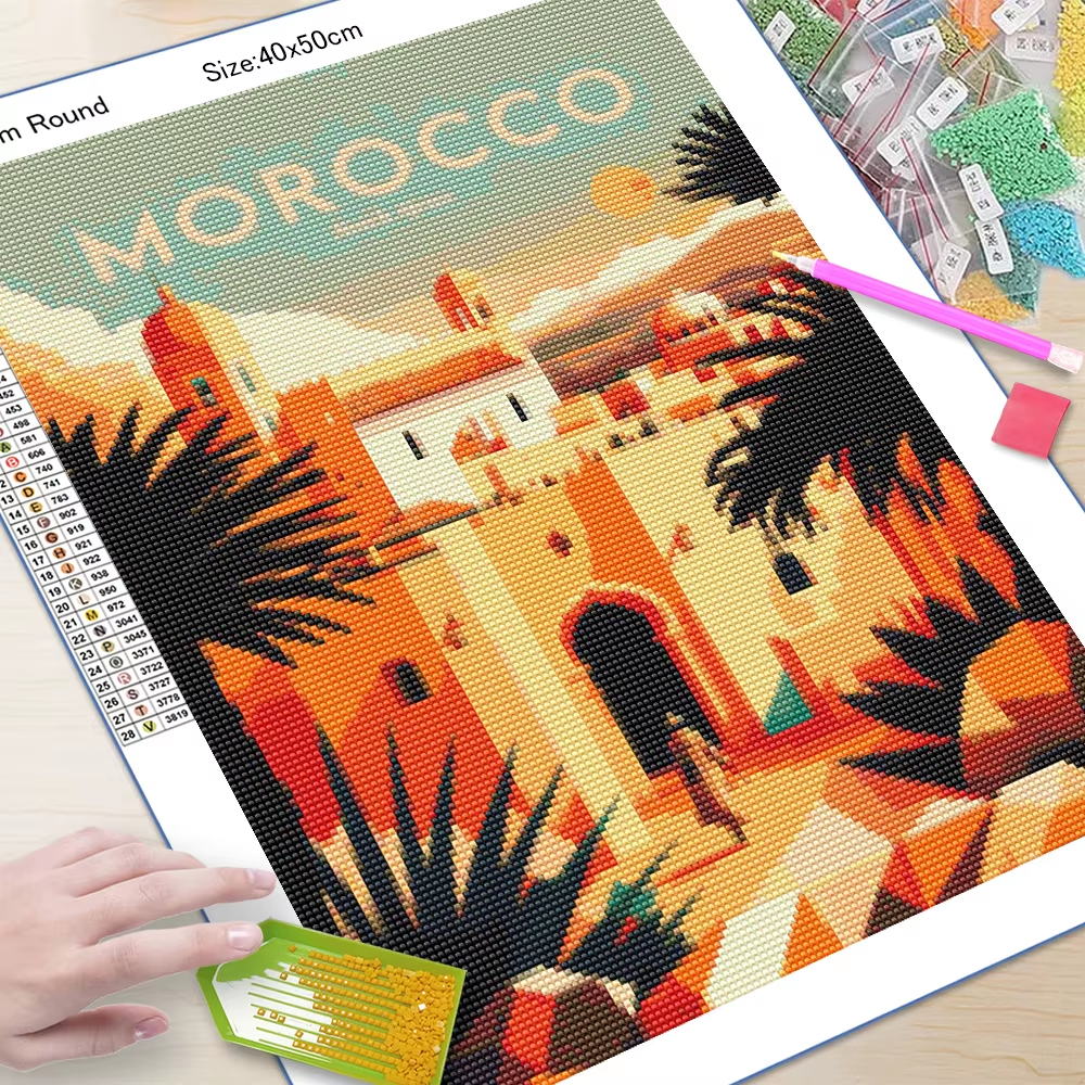 DIY 5D Diamond Mosaic Noveltie - Photo Mosaic Print reseña y precio