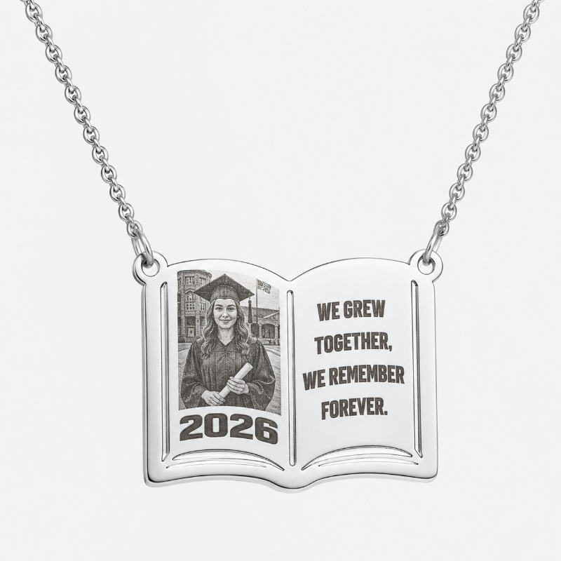 Custom Photo Book Necklace Sta - Custom Photo Book reseña y precio