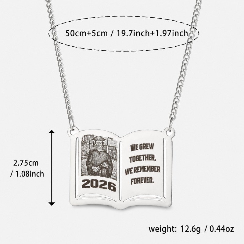 Custom Photo Book Necklace Sta - Custom Photo Book reseña y precio