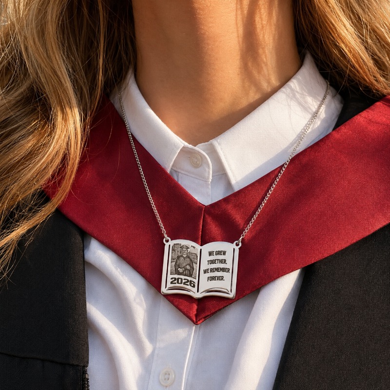 Custom Photo Book Necklace Sta - Custom Photo Book reseña y precio