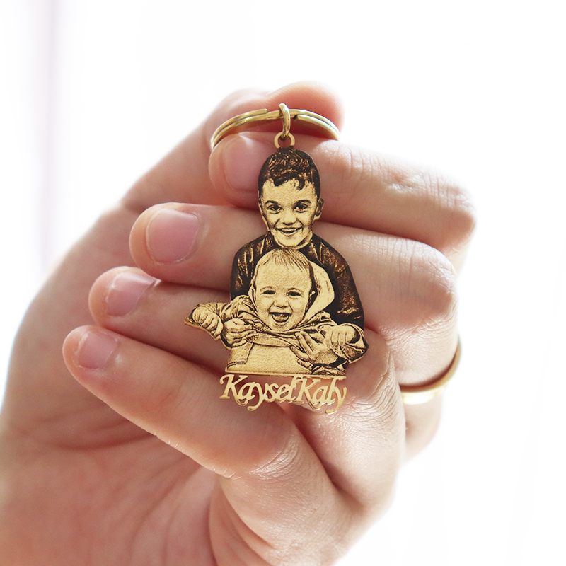 Personalized Baby Photo Keycha - Pet Portrait Custom reseña y precio