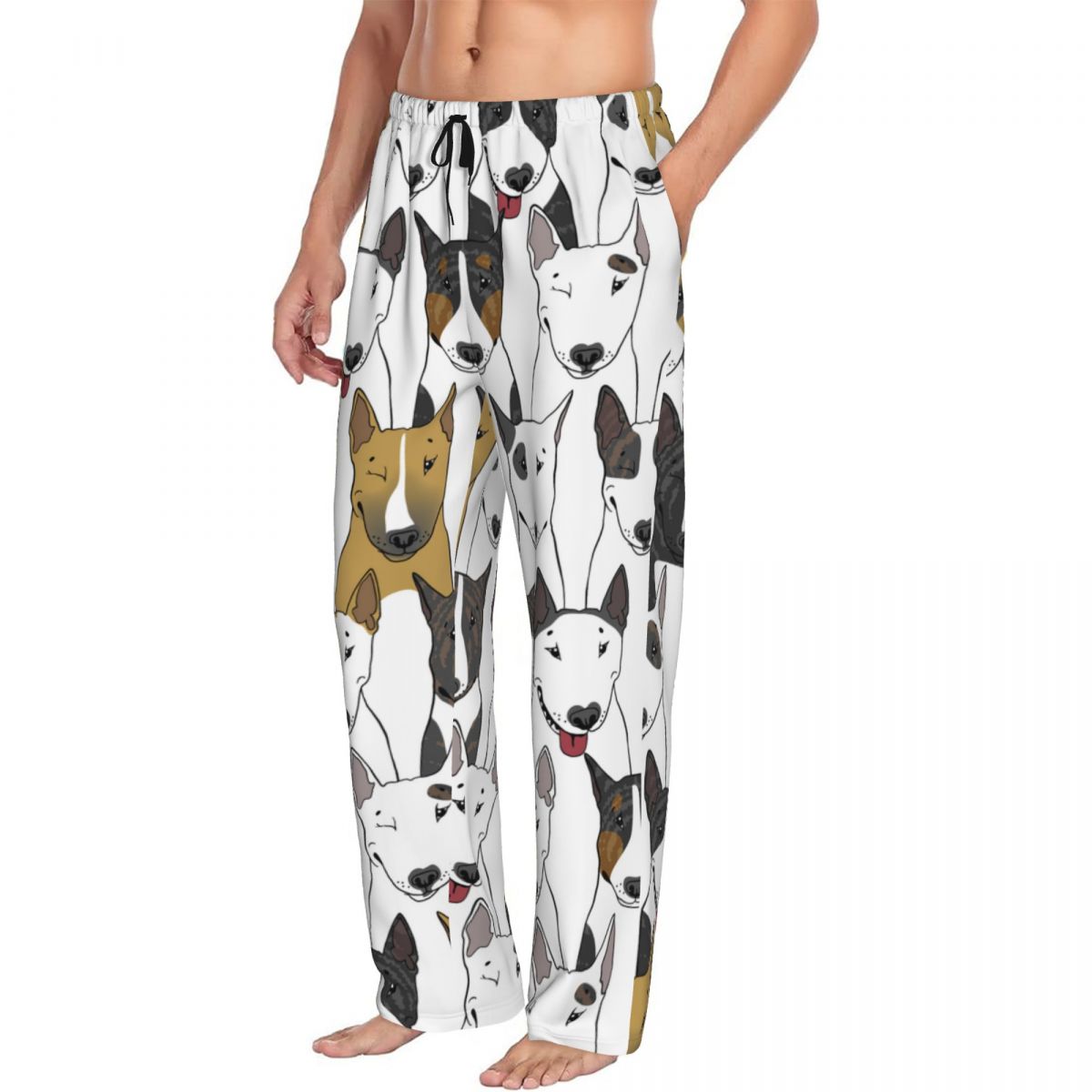 Custom Printed Men's Pajama Pa - Pet Portrait Custom reseña y precio