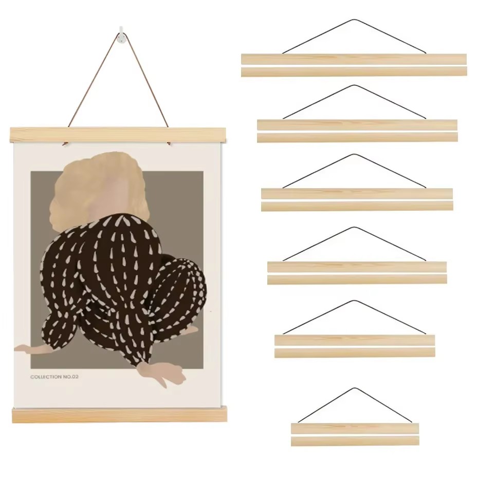 7colors 21-50cm Magnetic Woode - Engraved Wood Frame reseña y precio