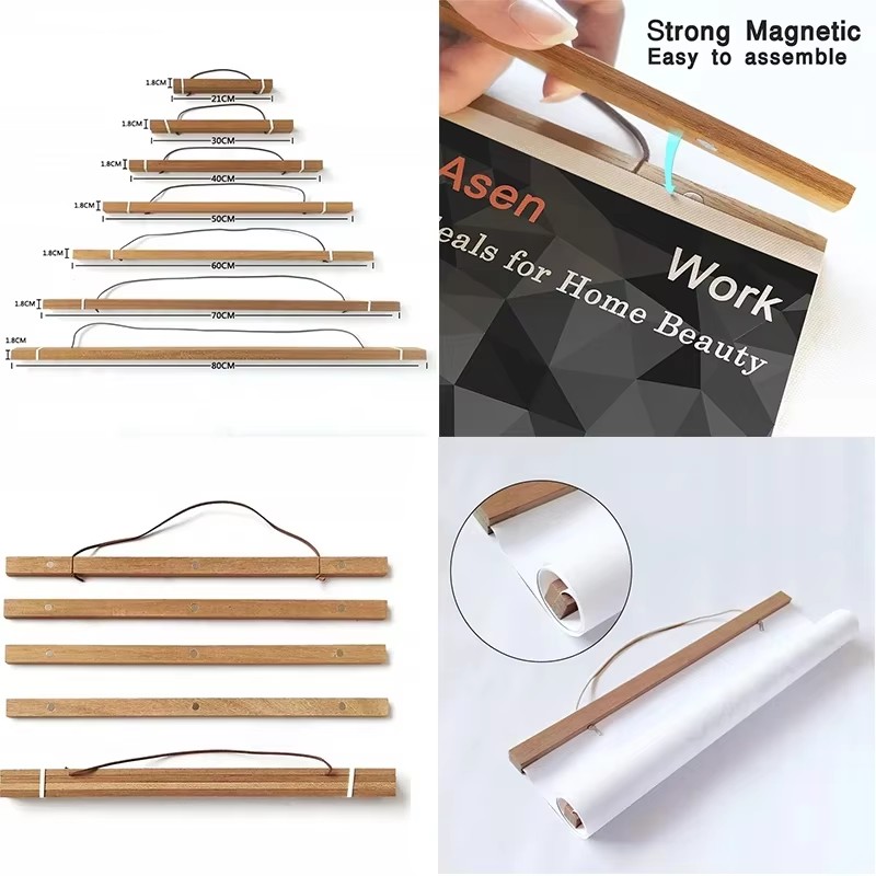 7colors 21-50cm Magnetic Woode - Engraved Wood Frame reseña y precio