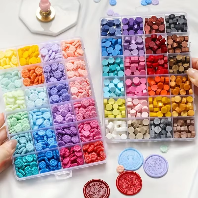 600Pcs Box Sealing Wax Beads,  - Wax Seal Letter Kit reseña y precio