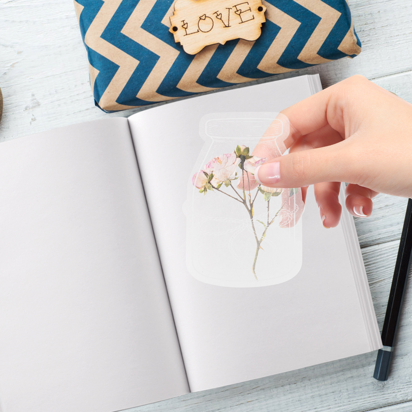 20 Sheets Bookmarks Dried Flow - Dried Flower Bookmark reseña y precio