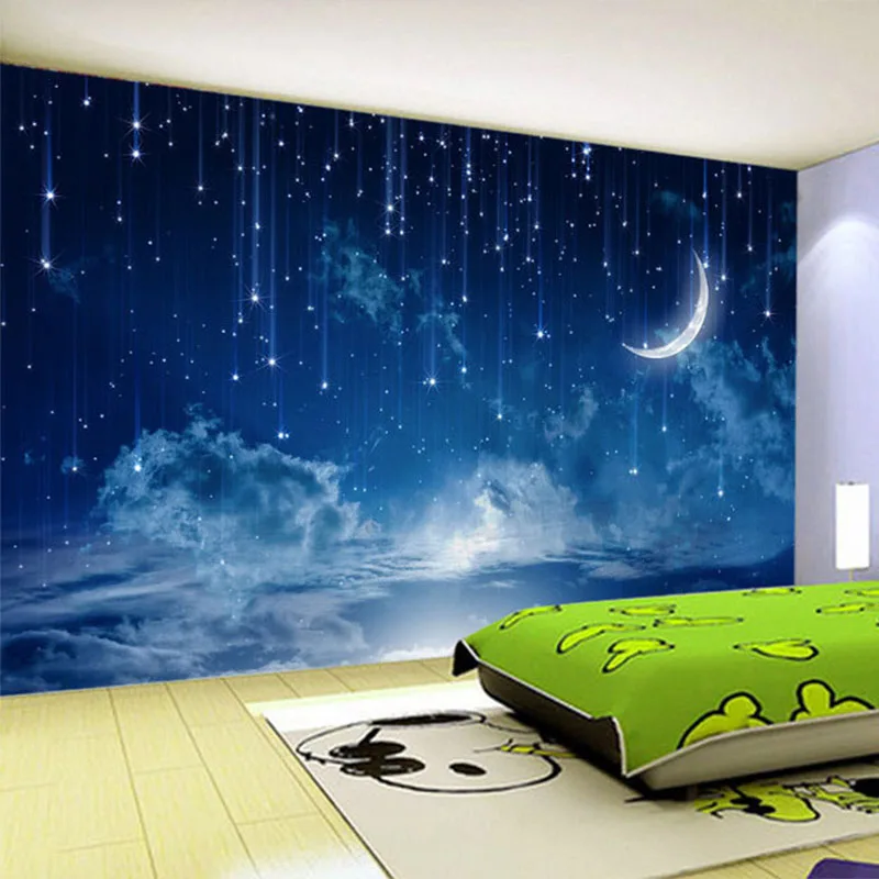 Mural Wallpaper Custom Blue Ni - Custom Night Sky reseña y precio