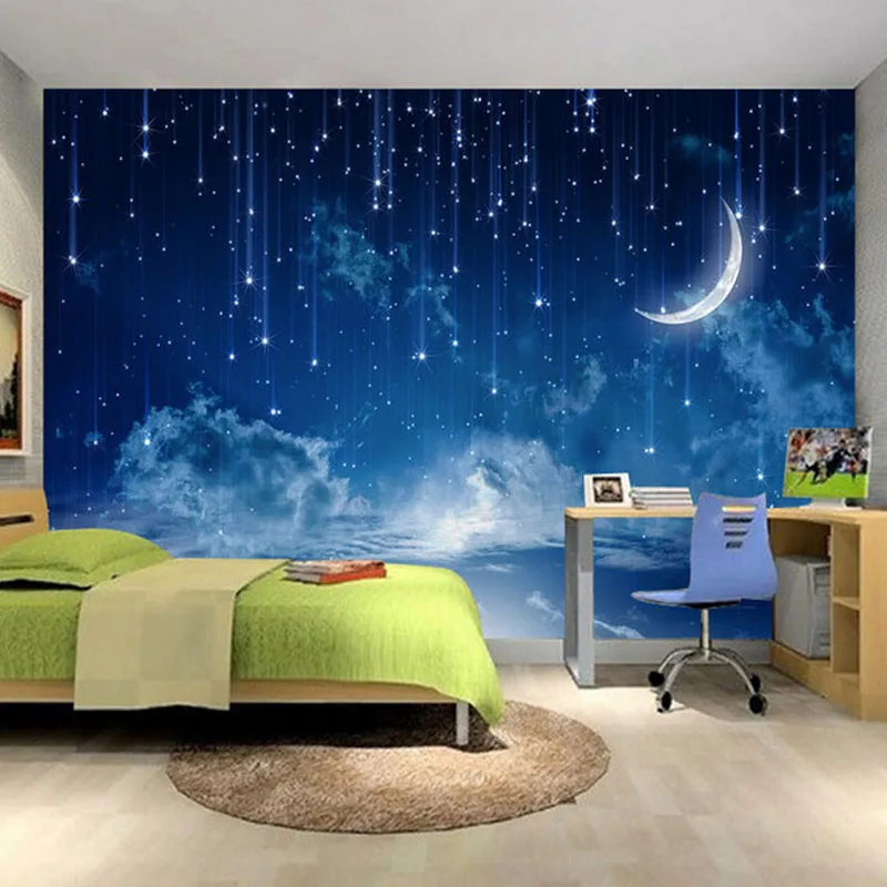 Mural Wallpaper Custom Blue Ni - Custom Night Sky reseña y precio