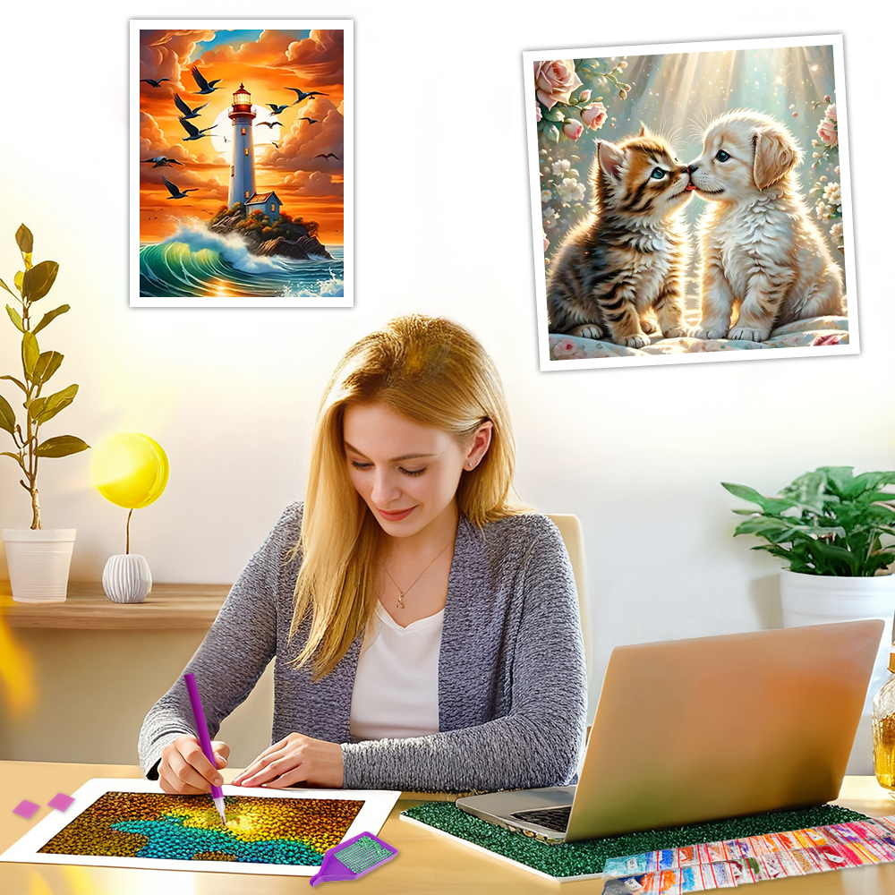 EverShine DIY 5D Diamond Paint - Photo Mosaic Print reseña y precio