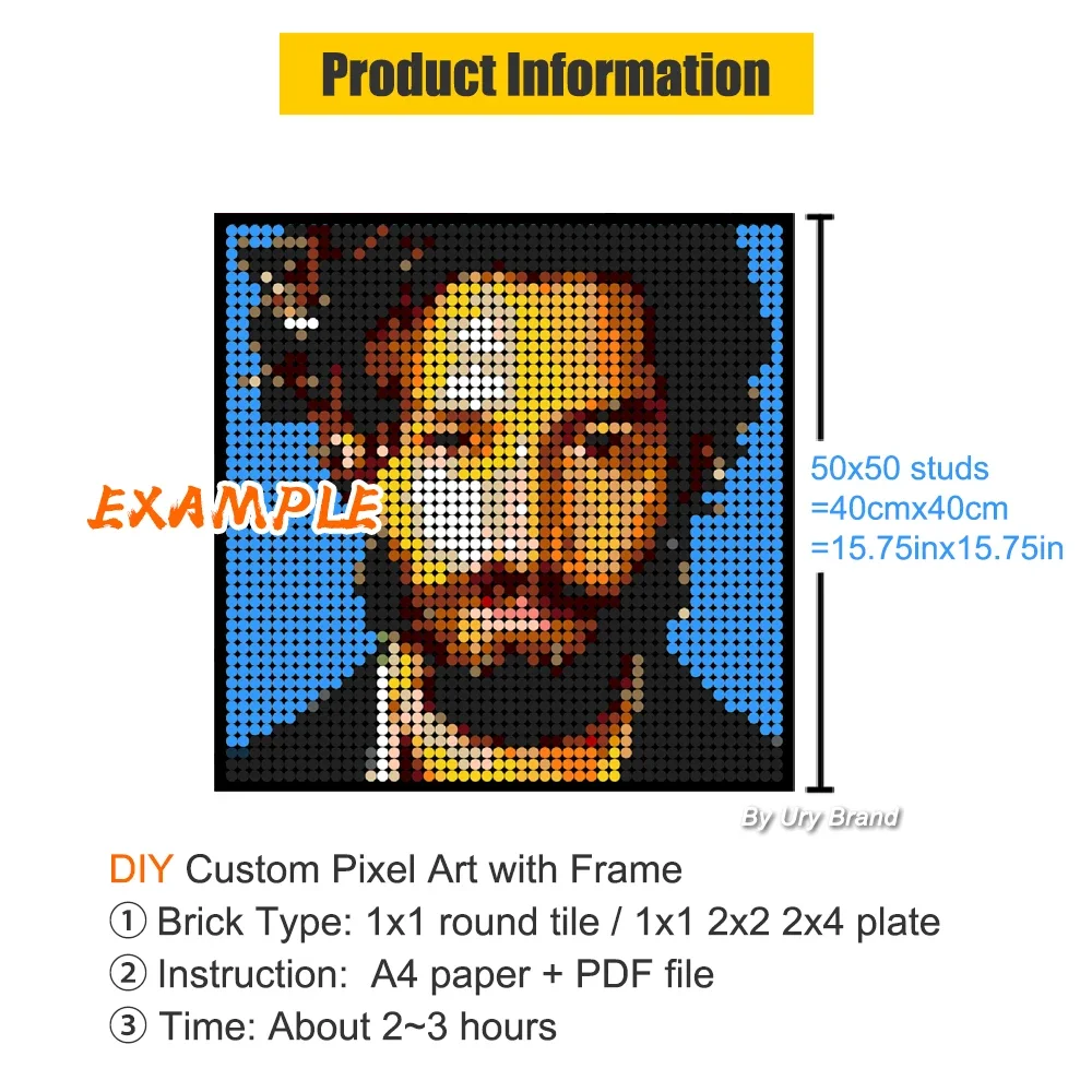 Pixel Art Custom Photo Persona - Pet Portrait Custom reseña y precio