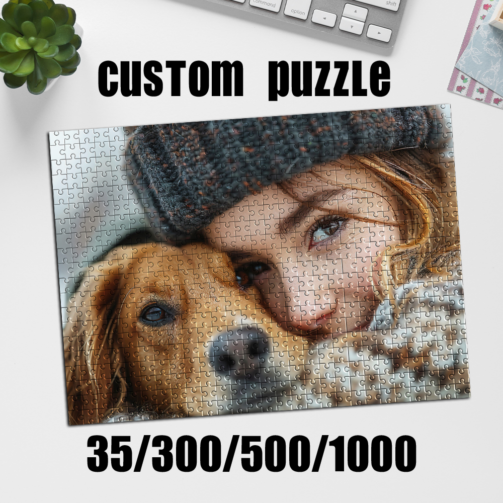 Personalized Custom Photo Puzz - Pet Portrait Custom reseña y precio