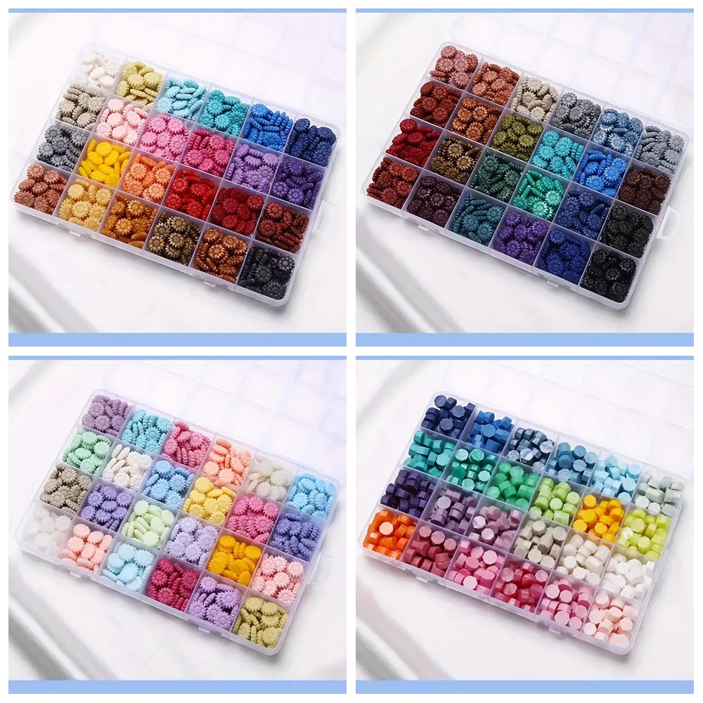 600Pcs Box Sealing Wax Beads,  - Wax Seal Letter Kit reseña y precio