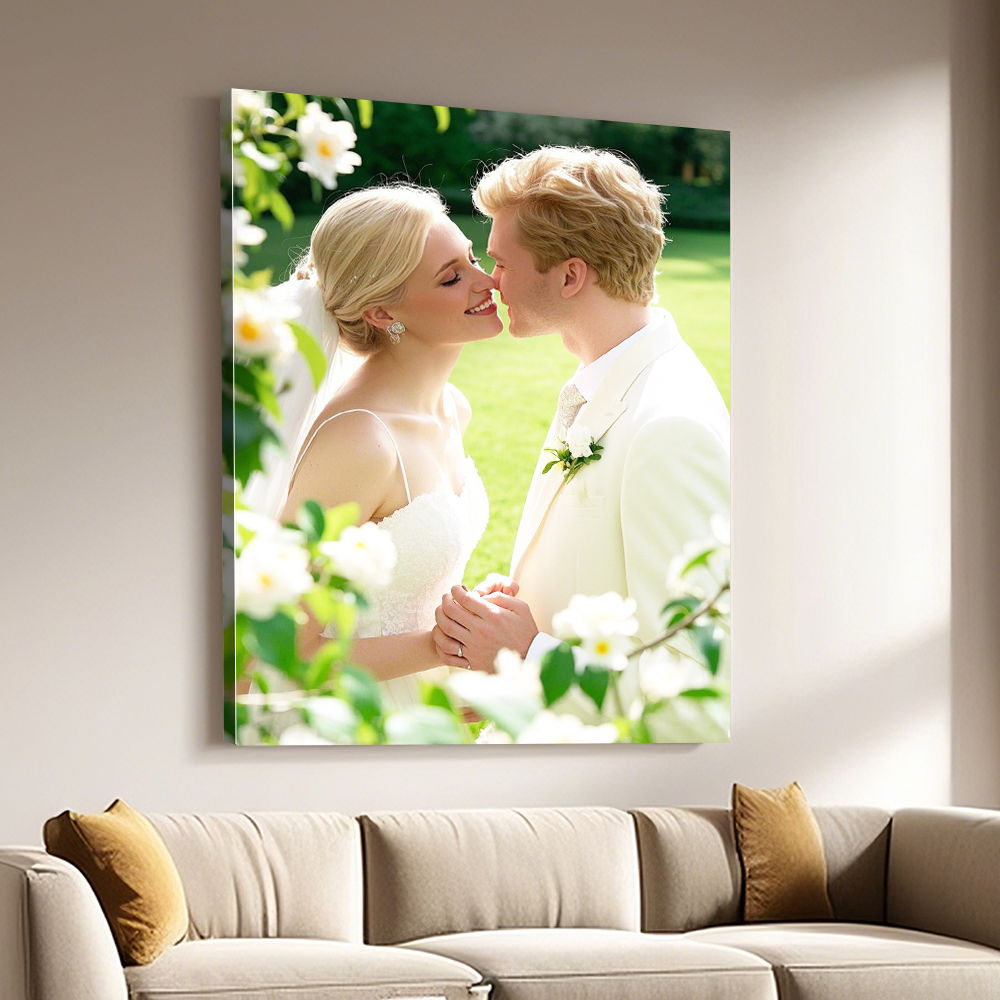1 Pc Custom Photos with DIY Wo - Engraved Wood Frame reseña y precio