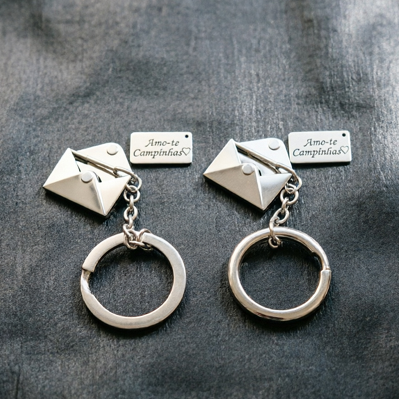 Can Open Envelope Custom Keych - Initial Ring Custom reseña y precio
