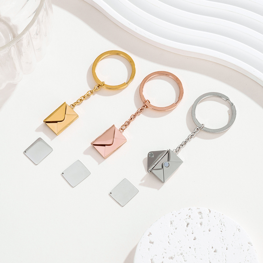 Can Open Envelope Custom Keych - Initial Ring Custom reseña y precio