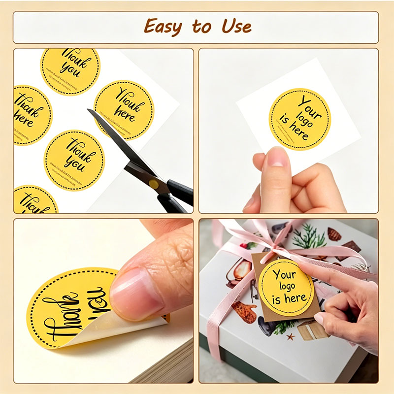 Custom Your Logo Border Round  - Personalized Name Box reseña y precio