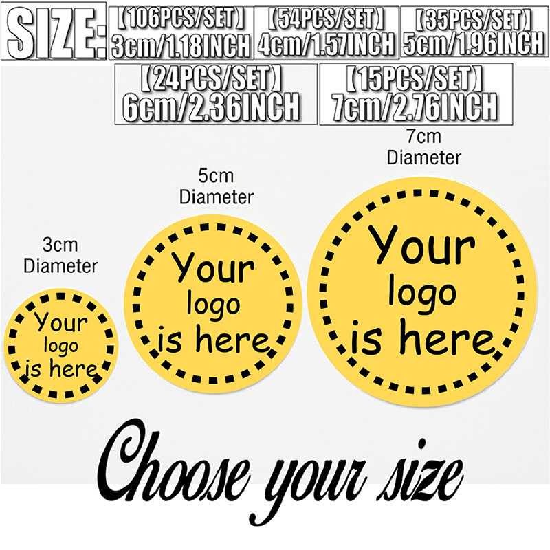 Custom Your Logo Border Round  - Personalized Name Box reseña y precio