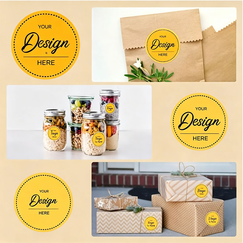 Custom Your Logo Border Round  - Personalized Name Box reseña y precio