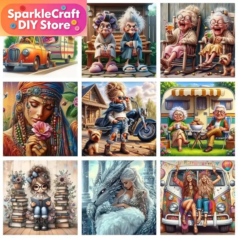 1pc frameless   Full Square Di - Photo Mosaic Print reseña y precio
