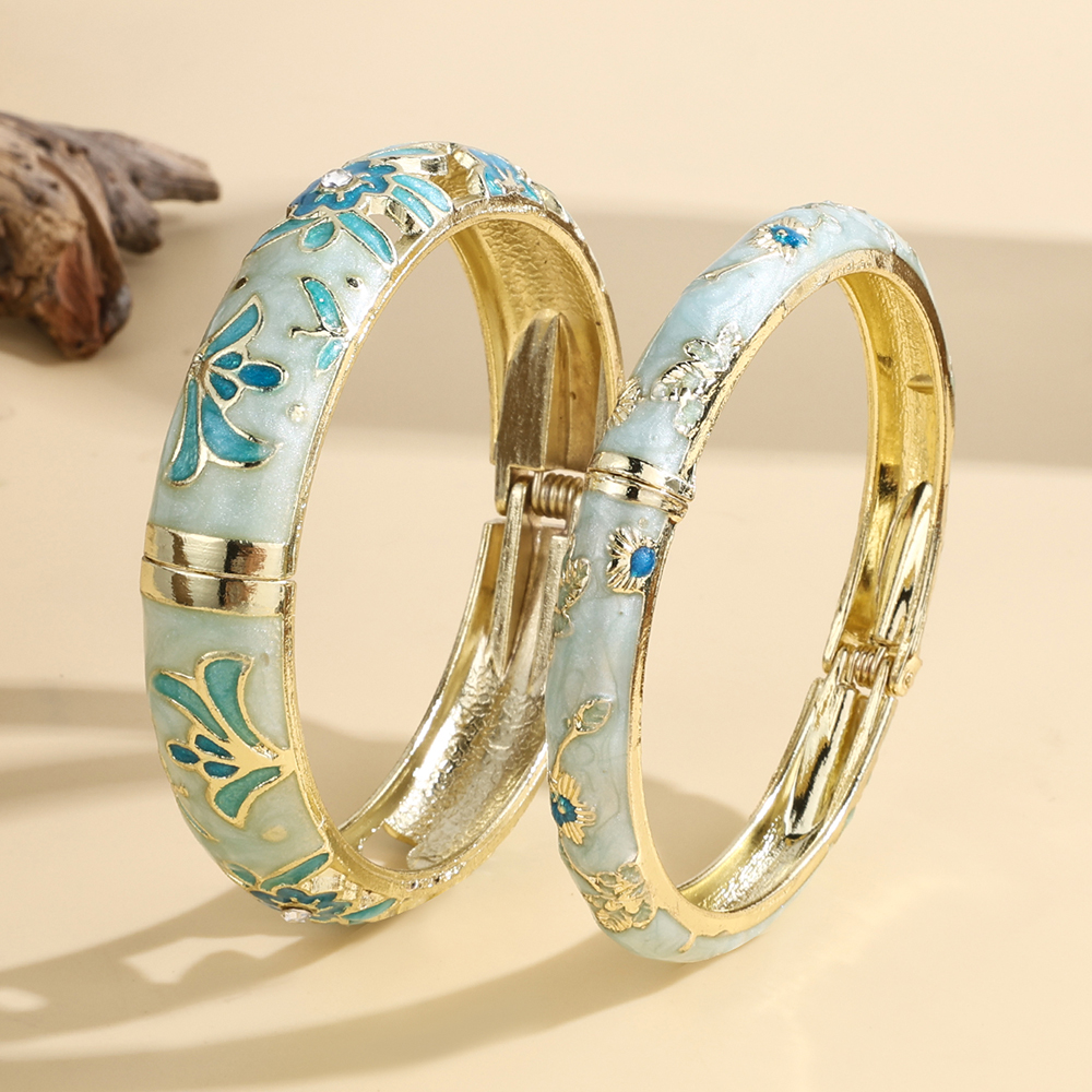Jardme 1PCS Wide Hollow Enamel - Coordinates Bracelet reseña y precio