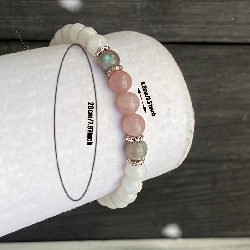1pc/Moonstone, Labradorite and - Coordinates Bracelet reseña y precio