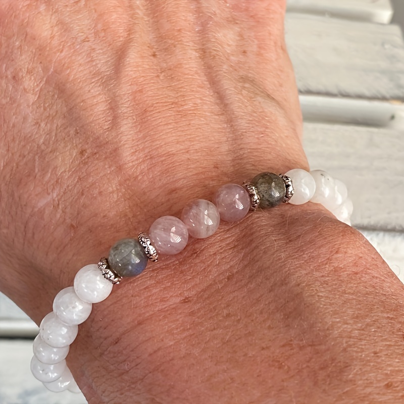 1pc/Moonstone, Labradorite and - Coordinates Bracelet reseña y precio
