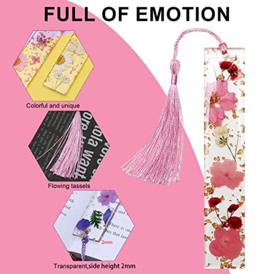 Bookmarks for Women, Book Mark - Dried Flower Bookmark reseña y precio
