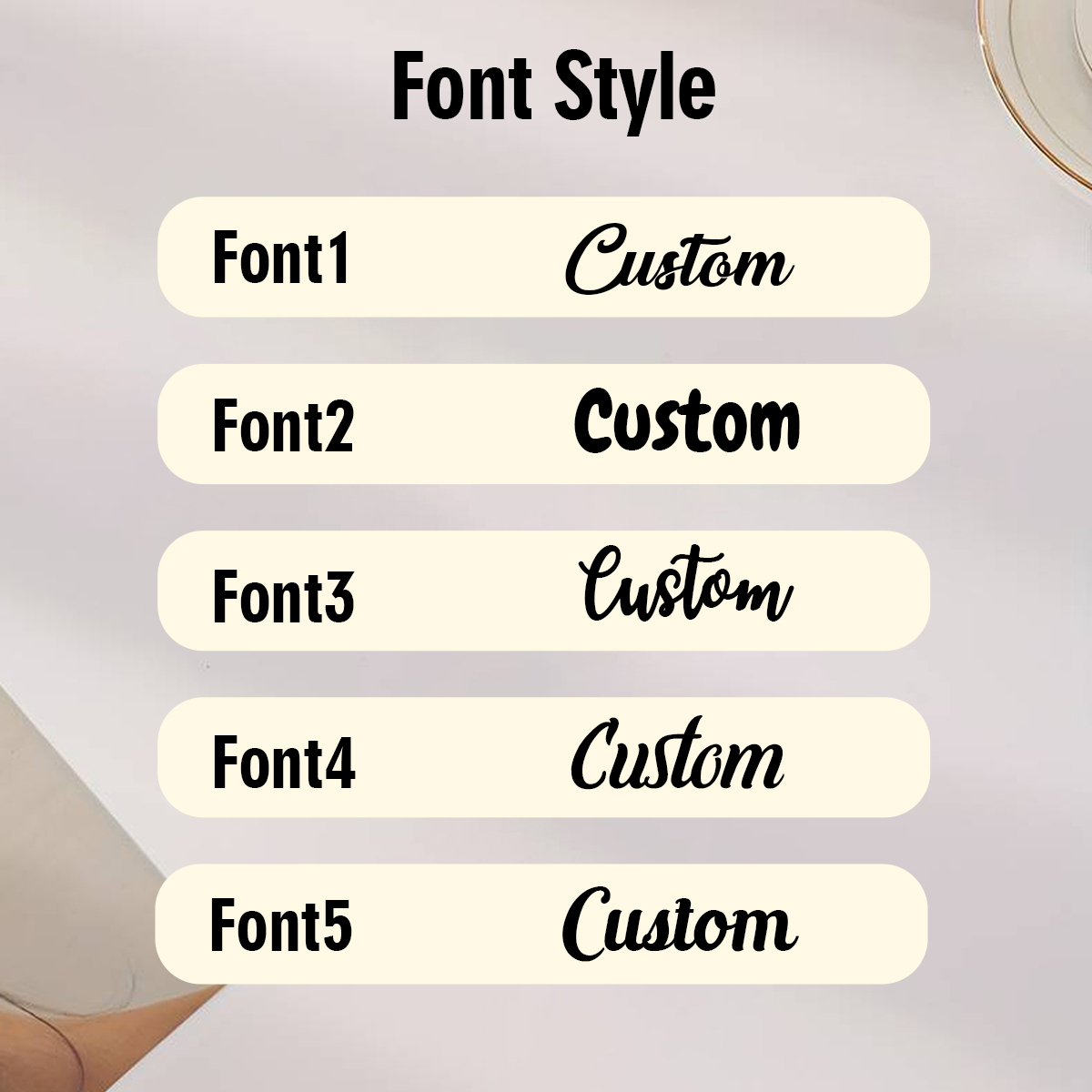 Custom name stickers, custom g - Personalised Candle Label reseña y precio