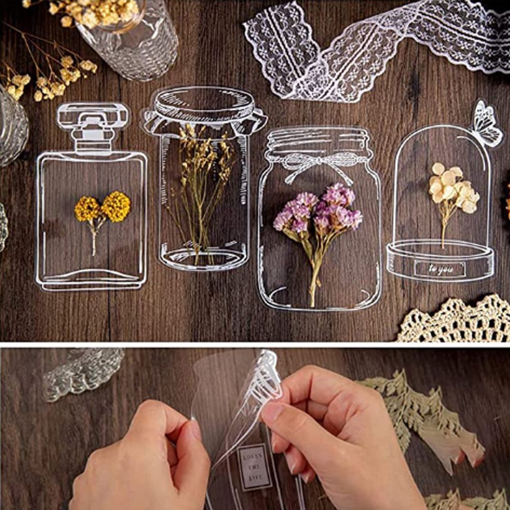 30Pcs Transparent Dried Flower - Dried Flower Bookmark reseña y precio