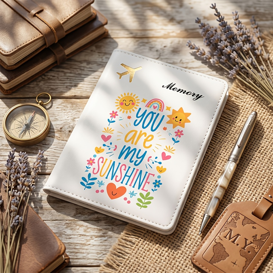 Custom rainbow sunshine passpo - Personalized Name Box reseña y precio