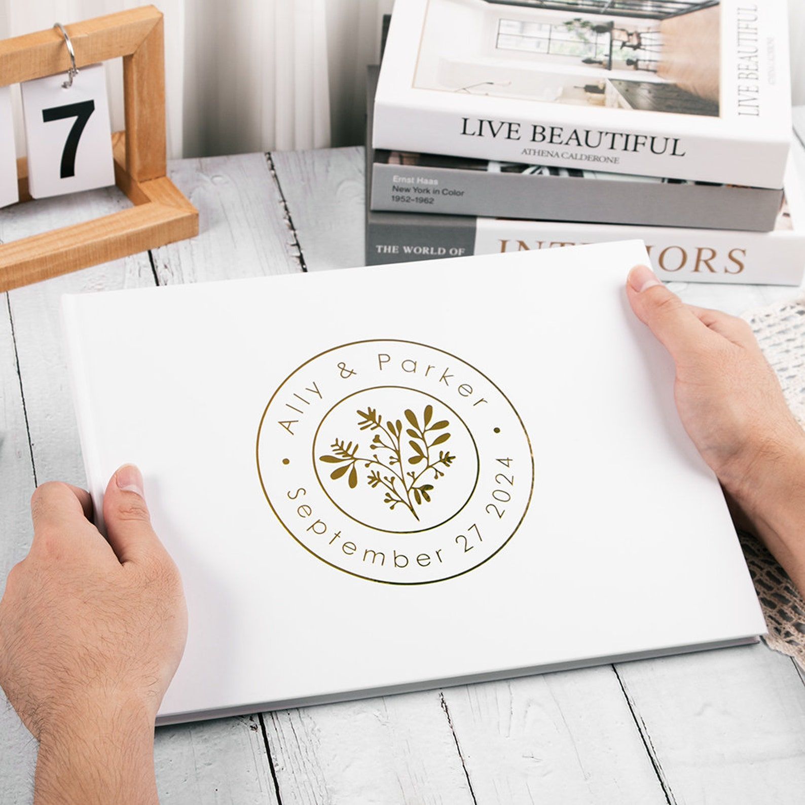Custom Wedding Guestbook Perso - Custom Photo Book reseña y precio